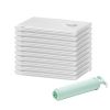 Vacuum Storage Bags, 10 Jumbo Space Saver Vacuum Seal Bags, Compression Airtight Space Bags, Zipper Sealer Bags for Clothes, Bedding, Blanket, Pillows