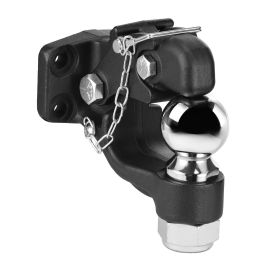 Pintle Hook, 20000 lbs Towing Capacity, Trailer Hitches Receiver Hook Combination 2-5/16-inch Hitch Ball