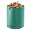 3-Pack 72 Gallon Reusable Yard Waste Bag, Large Lawn Garden Bags, Heavy Duty Collapsible Garden Leaf Trash Container, Stand-Up Grass Clipping Bin