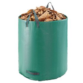 3-Pack 72 Gallon Reusable Yard Waste Bag, Large Lawn Garden Bags, Heavy Duty Collapsible Garden Leaf Trash Container, Stand-Up Grass Clipping Bin
