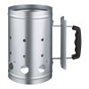 Charcoal Chimney Starter, 4 lbs Large Capacity Coal Fireplace, Heavy Duty BBQ Steel Chimney Starter for Charcoal Grill and Barbecues