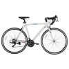 Road Bike, 700C Wheels Racing Bike, SHIMANO 21 Speeds Drivetrain City Commuter Road Bicycle, Urban Adult Sport Bicycle with Carbon Steel Frame