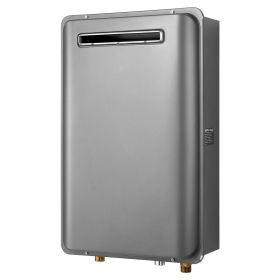 Propane Tankless Water Heater, 5.3Gal Outdoor 120000 BTU Instant Hot Water Heater