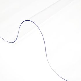 Plastic Table Cover, 45"x100"x0.06", Transparent PVC Table Protector, Rectangle Clear Desk Mat