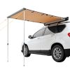 Car Side Awning, Large 6.6' x 8.2' Shade Coverage Vehicle Awning, PU3000mm UV50+ Retractable Car Awning with Waterproof Storage Bag, Height Adjustable