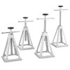 RV Stabilizer Jacks, 4 Pack Aluminum RV Leveling Jacks, RV Stack Jacks for RV Travel Trailer Camper, Single Screw Jack Support up to 6000 Lbs