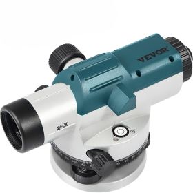 Automatic Optical Level 26X Optical Auto Level Kit High Precision Height/Distance/Angle Level Measure Builders Level with Magnetic Dampened Compensato