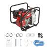 Gasoline Engine Water Pump, 3-inch, 7HP 265 GPM, 142ft Lift, 22ft Suction