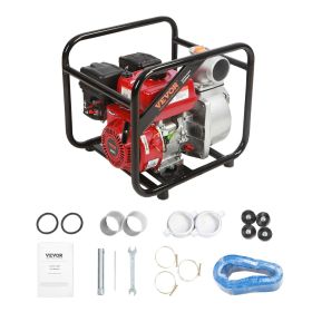 Gasoline Engine Water Pump, 3-inch, 7HP 265 GPM, 142ft Lift, 22ft Suction