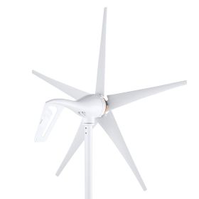 500W Wind Turbine Generator, 12V Wind Turbine Kit, 5-Blade Wind Power Generator with MPPT Controller