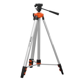 Laser Level Tripod, ¼ x 20 Thread Mount, 27.36-68.11 inch Height Adjustment with Integrated Level Bubble Lightweight Laser Scanner Stand