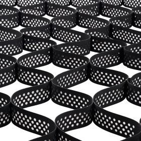 Gravel Grid, 3 Inch Depth, 24.93 x 9.52 FT / 7600 x 2900 mm, 1880 LBS Per Sq ft Grass Ground Retainer, Permeable Geo Grids Driveway Stabilization