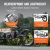 Bike Cargo Trailer, 70 lbs Load Capacity, Heavy-Duty Bicycle Wagon Cart, Compact Storage & Quick Release Structure with Universal Hitch, 20" Wheels