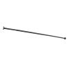 Shower Curtain Rod, 28-76 Inches, 1 Inch Diameter, Adjustable Spring Tension Stainless Steel Telescoping Rod with Holders