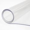 Plastic Table Cover, 45"x100"x0.06", Transparent PVC Table Protector, Rectangle Clear Desk Mat