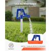 Frost Proof Yard Hydrant, 6.22FT Freeze-Proof Outdoor Faucet with 48" Bury Depth, 3/4" NPT Pipe Connection, Lever Handle + Handwheel