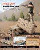 Hard Rifle Case, Lockable Rifle Case with 4 Layers Pre-cut Foams, 36 in Gun Storage with Wheels