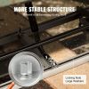 Chainsaw Mill, Portable Sawmill 14"-36" Guide Bar, Galvanized Steel Chainsaw Planking Mill with 0.2"-11.81" Cutting Thickness