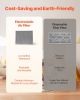Electrostatic Air Filter, 20x25x1 inch Washable & Reusable Aluminum AC/HVAC Furnace Filter, MERV 8 Long Lifetime