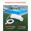 Salt Water Chlorinator System, Pool Chlorination Cell Fits for Hayward W3T-Cell-15 (T15)