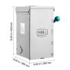 100A Generator Transfer Switch, 24000W Manual Transfer Switch, Heavy Duty Double-Throw Power Transfer Switch 120/240V, Meeting NEMA 3R Standards