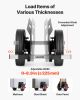 Panel Dolly, 1000 lbs Load Capacity, Drywall Mover with 10 Inch Rubber Wheels Fits Different Terrain, Adjustable Clamp Panel Cart for Steel Panels