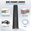 2-Pack Cable Protection Ramps, Supports Up to 2,000 lbs Per Axle, Durable Cord Safety Covers for Indoor & Outdoor Use, Ideal for Home, Office