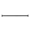 Shower Curtain Rod, 28-76 Inches, 1 Inch Diameter, Adjustable Spring Tension Stainless Steel Telescoping Rod with Holders