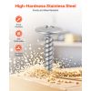 Screws, #8 x 3/4 inch Length Self Drilling Drywall to Wood Screw, All Purpose High-Hardness Stainless Steel Wall Anchors with a Phillips Drill Bit