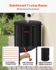 Collapsible Rain Barrel, 100 Gallon Portable Rain Water Collection Barrel, 1000D PVC Rainwater Collection System