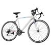Road Bike, 700C Wheels Racing Bike, SHIMANO 21 Speeds Drivetrain City Commuter Road Bicycle, Urban Adult Sport Bicycle with Carbon Steel Frame
