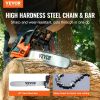 Gas Chainsaw, 58CC 20" 3.22HP, Gasoline Powered Chain Saw, Handheld Cordless Petrol Chainsaws for Tree Wood Branch Cutting, Tree Trimming