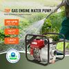 Gasoline Engine Water Pump, 3-inch, 7HP 265 GPM, 142ft Lift, 22ft Suction