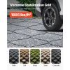 Gravel Grid, 2 Inch Depth, 32.81 x 9.84 FT / 10000 x 3000 mm, 1880 LBS Per Sq ft Grass Ground Retainer, Permeable Geo Grids Driveway Stabilization