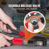 Hydraulic Crimping Tool with 9 Sets of Dies AWG12-2/0 Copper And Aluminum Terminal Battery Lug Crimper, with a Cutting Pliers, Gloves