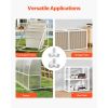 3-Way PVC Fittings, 1-inch PVC Pipe Joints Elbow Connector, 10-Pack Furniture Grade PVC Tee Fittings for DIY Storage Rack, Animal Cage