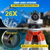 Automatic Optical Level 26X Optical Auto Level Kit High Precision Height/Distance/Angle Level Measure Builders Level with Magnetic Dampened Compensato
