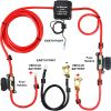 Dual Battery Isolation Kit, 6m 12V, Auto Split Charge Relay System with 140AMP VSR, Fits RVs, Marine Crafts, Cars, Trucks, Caravans, Campers, Yachts
