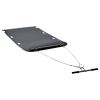 Yard Drag Sled, 90 x 46 in, 1500lbs Heavy Duty Utility Sled, HDPE Drag Glider with Ropes & Pull Cables