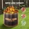 Compost Bin 220 Gallon, Outdoor Expandable Composter, Easy to Setup & Large Capacity Composting Bin, Fast Creation of Fertile Soil