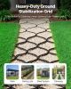 Gravel Grid, 3 Inch Depth, 24.93 x 9.52 FT / 7600 x 2900 mm, 1880 LBS Per Sq ft Grass Ground Retainer, Permeable Geo Grids Driveway Stabilization