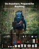 Survival First Aid Kit, 250 Pieces, 600D Nylon Trauma First Aid Bag, Survival Gear and Equipment, Emergency Kits, for Men Women Camping, Boat