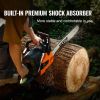 Gas Chainsaw, 58CC 20" 3.22HP, Gasoline Powered Chain Saw, Handheld Cordless Petrol Chainsaws for Tree Wood Branch Cutting, Tree Trimming