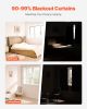 Blackout Curtains, 63 Inch Length 2 Panels Set, 42 Inch Wide Each, Thermal Insulated Blackout Light Blocking Drapes, with Grommets