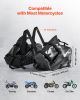 Motorcycle Saddlebags, 28 L (14 L x 2) Large Capacity Side Saddle Bags Compatible with Most Motorcycles
