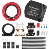 Dual Battery Isolation Kit, 6m 12V, Auto Split Charge Relay System with 140AMP VSR, Fits RVs, Marine Crafts, Cars, Trucks, Caravans, Campers, Yachts