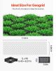 Gravel Grid, 4 Inch Depth, 17.06 x 8.86 FT / 5200 x 2700 mm, 1880 LBS Per Sq ft Grass Ground Retainer, Permeable Geo Grids Driveway Stabilization