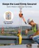 Manual Lever Chain Hoist, 1-1/2T 3300LBS Capacity Heavy Duty Come Along, 20FT Lift G80 Alloy Steel Chain With Dual Pawl Mechanical Brake