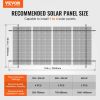 Solar Panel Mounting Brackets, 30°-60° Adjustable Multi-Pieces Solar Panel Brackets for 1-4PCS Solar Panels