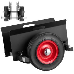 Panel Dolly, 1000 lbs Load Capacity, Drywall Mover with 10 Inch Rubber Wheels Fits Different Terrain, Adjustable Clamp Panel Cart for Steel Panels